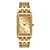 Relogio Mondaine 32959lpmvde1 Retangular Espelhado Dourado - Imagem 1