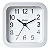 RELÓGIO DESPERTADOR HERWEG 2657-132 BRANCO - Imagem 1