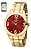Kit Relógio Champion Ch24268c Dourado Cor do fundo Vermelho - Imagem 1