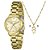 RELOGIOl LINCE KIT FEMININO  LRG4848L30 K0IG DOURADO - Imagem 1