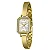 Relógio Lince Quadrado Pulseira Aço Dourado Lqgh297l23 S2kx - Imagem 1