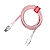 CABO COCA COLA  2X USB-C 1.2M IWILL - Imagem 1