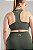 Bermuda Ciclista Premium RA Poliamida Lisa Plus Size MC Fitness - Imagem 4