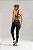 Legging Recorte com Bolso RA Poliamida Lisa MC Fitness - Imagem 3