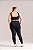 Top Compressão RA Poliamida Lisa Plus Size MC Fitness - Imagem 8