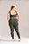 Top Compressão RA Poliamida Lisa Plus Size MC Fitness - Imagem 5