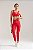 Legging Push Up Bicolor com Listra RA Poliamida Lisa MC Fitness - Imagem 1