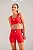 Top Regata com Bojo Poliamida Vermelho Rubro MC Fitness - Imagem 6