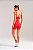 Top Regata com Bojo Poliamida Vermelho Rubro MC Fitness - Imagem 5