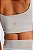 Top Regata com Bojo Poliamida Bege Tapioca MC Fitness - Imagem 5