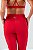 Legging com Bolso Lateral e Recortes Poliamida Vermelho Rubro MC Fitness - Imagem 4