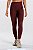 Legging com Bolso Lateral e Recortes Poliamida Marrom Café MC Fitness - Imagem 4