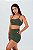 Bermuda Runner com Porta-Chave Poliamida Verde Pesto MC Fitness - Imagem 1