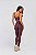 Legging Canelada Push Up Poliamida Marrom Café MC Fitness - Imagem 3