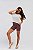 Blusa Cropped Furadinho Dry Bege Tapioca MC Fitness - Imagem 3