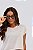 Blusa Cropped Furadinho Dry Bege Tapioca MC Fitness - Imagem 2