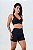 Top Franzido com Bojo Poliamida Preto MC Fitness - Imagem 1
