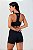 Top Franzido com Bojo Poliamida Preto MC Fitness - Imagem 3
