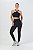 Legging Canelada Style Waves Preto MC Fitness - Imagem 1