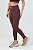 Legging Push Up Bicolor com Listra Poliamida Marrom Café MC Fitness - Imagem 2