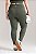 Legging Cintura Alta Poliamida Plus Size Verde Pesto MC Fitness - Imagem 5
