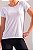 Blusa Baby Tee Village Dry Branco MC Fitness - Imagem 2