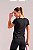 Blusa Baby Tee Village Dry Preto MC Fitness - Imagem 4