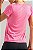 Blusa Baby Tee Village Dry Pink Lemonade MC Fitness - Imagem 4