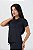 Blusa Manga Curta Raglan Ice Touch Preto MC Fitness - Imagem 1