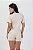 Blusa Manga Curta Raglan Ice Touch Bege Tapioca MC Fitness - Imagem 4