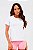 Blusa Manga Curta Raglan Ice Touch Branco MC Fitness - Imagem 1