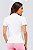 Blusa Manga Curta Raglan Ice Touch Branco MC Fitness - Imagem 4