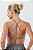 Top Listrado com Alças Cruzadas Malha Urban Preto MC Fitness - Imagem 3