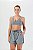 Shorts Runner Listrado com Bolso Malha Urban Preto MC Fitness - Imagem 1