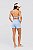 Shorts Runner Listrado com Bolso Malha Urban Azul Frozen MC Fitness - Imagem 5