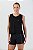 Regata Cropped Furadinho Dry Preto MC Fitness - Imagem 1