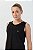 Regata Cropped Furadinho Dry Preto MC Fitness - Imagem 2