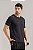 Camiseta Masculina Raglan Village Dry Preto MC Fitness - Imagem 1