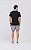 Bermuda Masculina Listrada com Bolso Malha Urban Preto MC Fitness - Imagem 3