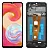 Frontal Samsung A04 Com Aro - Imagem 1