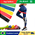 kit 5 Faixas Elástica de Resistência para Yoga Pilates Treino Academia - Imagem 6