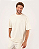 Camisa Oversized Malha Suedine Off-White - Imagem 1