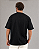 Camisa Oversized Preto Malha Suedine 100%Algodão - Imagem 4