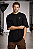 Camisa Oversized Preto Malha Suedine 100%Algodão - Imagem 2