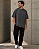 Camisa Oversized Chumbo Premium 100% Algodão - Imagem 1
