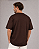 Camisa Oversized malha Suedine Marrom - Imagem 4