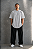 Camisas oversized Meia Malha Cinza - Imagem 1