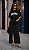 Camisa Oversized Preta Feminina estampa Maranata - Imagem 1