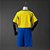 Kit Infantil Seleção Brasileira Amarela - Imagem 2