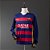 Camisa FC Barcelona Retrô Manga Longa Masculina - Imagem 1